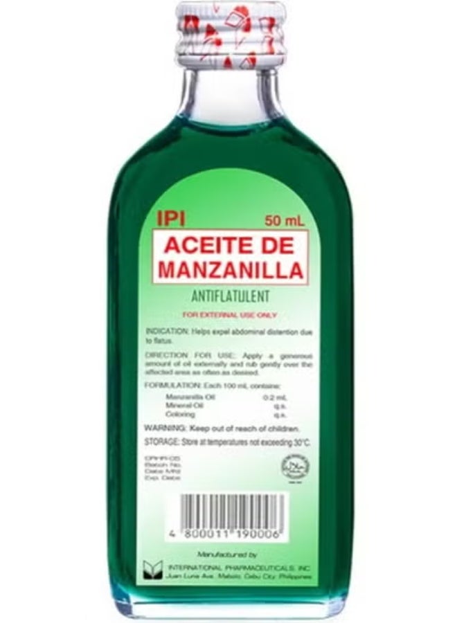 Aceite De Manzanilla Oil 50 ml